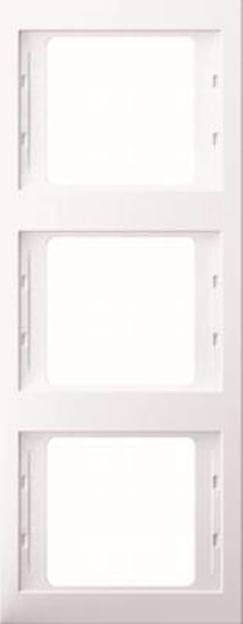 Berker 13337009 K.1 Rahmen 3-Fach senkrecht Polarweiß Glänzend Berker 13337009 K.1 Rahmen 3-Fach senkrecht Polarweiß Glänzend