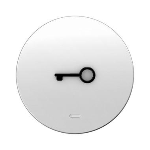 Berker 16512069 Wippe mit klarer Linse und abtastbarem Symbol Tür R.1/R.3 Polarweiß, Glänzend Berker 16512069 Wippe mit klarer Linse und abtastbarem Symbol Tür R.1/R.3 Polarweiß, Glänzend