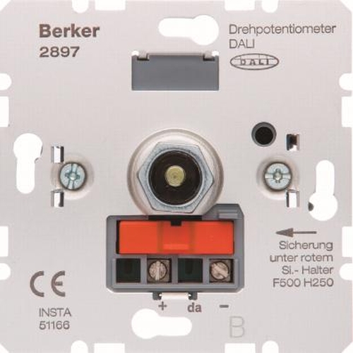 Berker 2897 Drehpotenziometer Einsätz DALI Hauselektronik