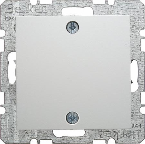 Berker 10098919 Blindverschluss mit Z.-Stk. und Schraubbefestigung S.1 Polarweiß, Glänzend Berker 10098919 Blindverschluss mit Z.-Stk. und Schraubbefestigung S.1 Polarweiß, Glänzend