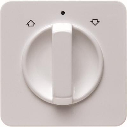 Berker 152909 Z.-Stk. mit Drehknopf für Jalousie-Drehschalter wg Up IP44 Polarweiß, Glänzend Berker 152909 Z.-Stk. mit Drehknopf für Jalousie-Drehschalter wg Up IP44 Polarweiß, Glänzend