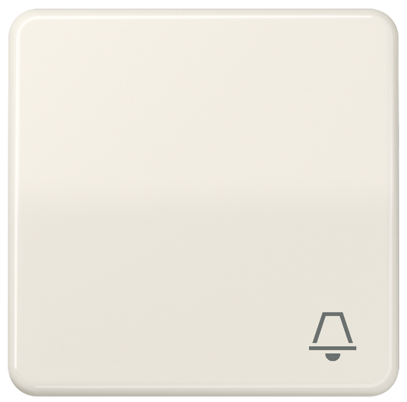 JUNG CD590K Wippe mit Symbol "Klingel"
 Cremeweiß JUNG CD590K Wippe mit Symbol "Klingel"
 Cremeweiß