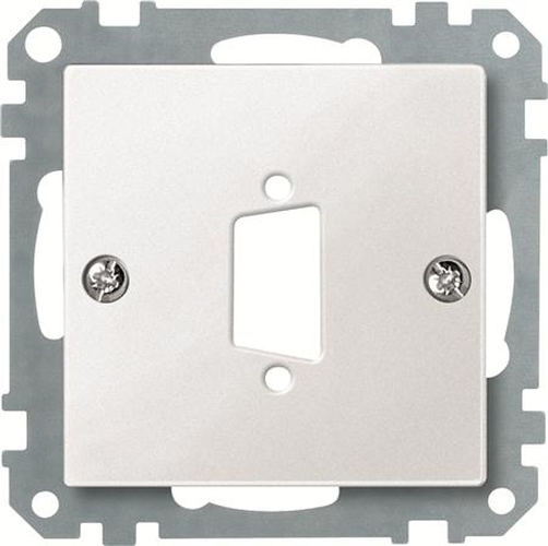 Merten 468119 Zentralplatte für D-Subminiatur-Steckverbinder 9-Polig Polarweiß Merten 468119 Zentralplatte für D-Subminiatur-Steckverbinder 9-Polig Polarweiß