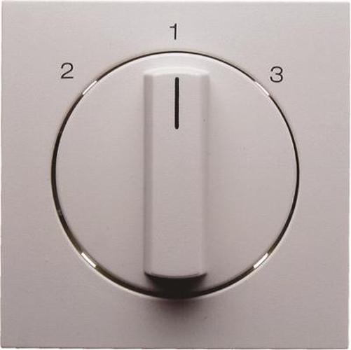 Berker 10841909 Zentralstück mit Drehknopf für 3-Stufenschalter S.1/B.3/B.7 Polarweiß, Matt Berker 10841909 Zentralstück mit Drehknopf für 3-Stufenschalter S.1/B.3/B.7 Polarweiß, Matt