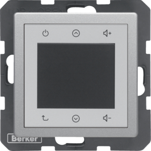 Berker 28846084 Radio Touch, Q.1/Q.3/Q.7, Alu Samt, Lackiert Berker 28846084 Radio Touch, Q.1/Q.3/Q.7, Alu Samt, Lackiert