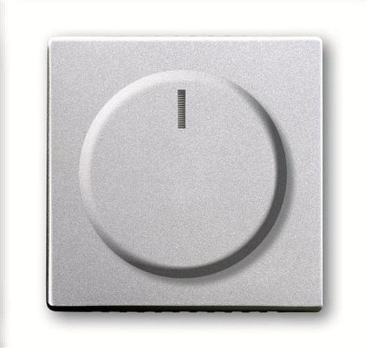 Busch-Jaeger 6540-83-102 Zentralscheibe Dreh-Dimmer Alusilber