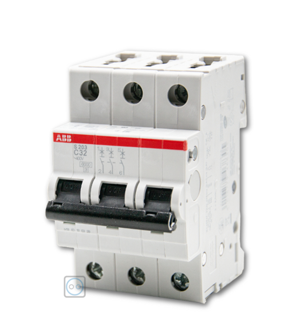 ABB S203-C32 Sicherungsautomat 3-Polig C32 ABB S203-C32 Sicherungsautomat 3-Polig C32