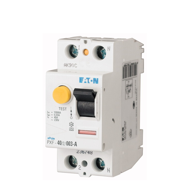 Eaton 236748 PXF-40/2/003 FI-Schutzschalter 40A 2-Polig 30mA Eaton 236748 PXF-40/2/003 FI-Schutzschalter 40A 2-Polig 30mA