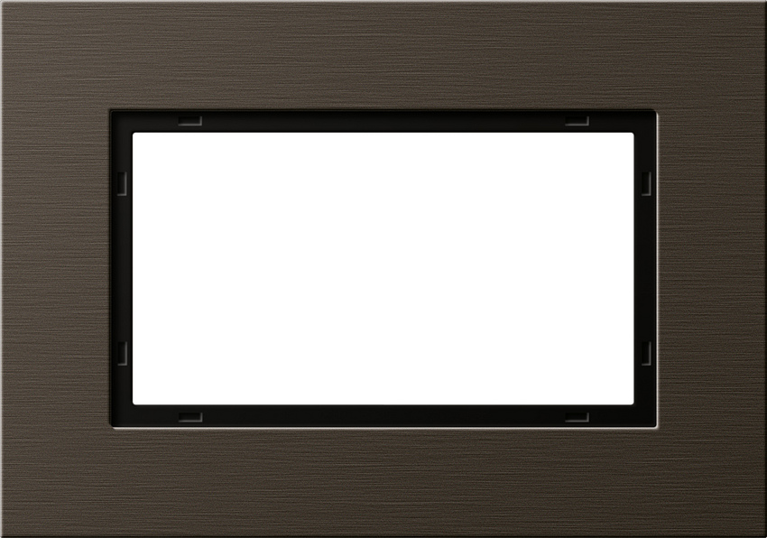GIRA 1001127 Rahmen 1.5-Fach Esprit Aluminium-Braun GIRA 1001127 Rahmen 1.5-Fach Esprit Aluminium-Braun