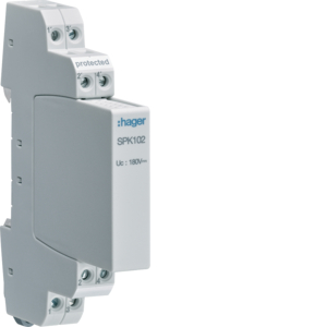 Hager SPK102 Überspannungsableiter für DSL, ADSL, ADSL2+ und ISDN