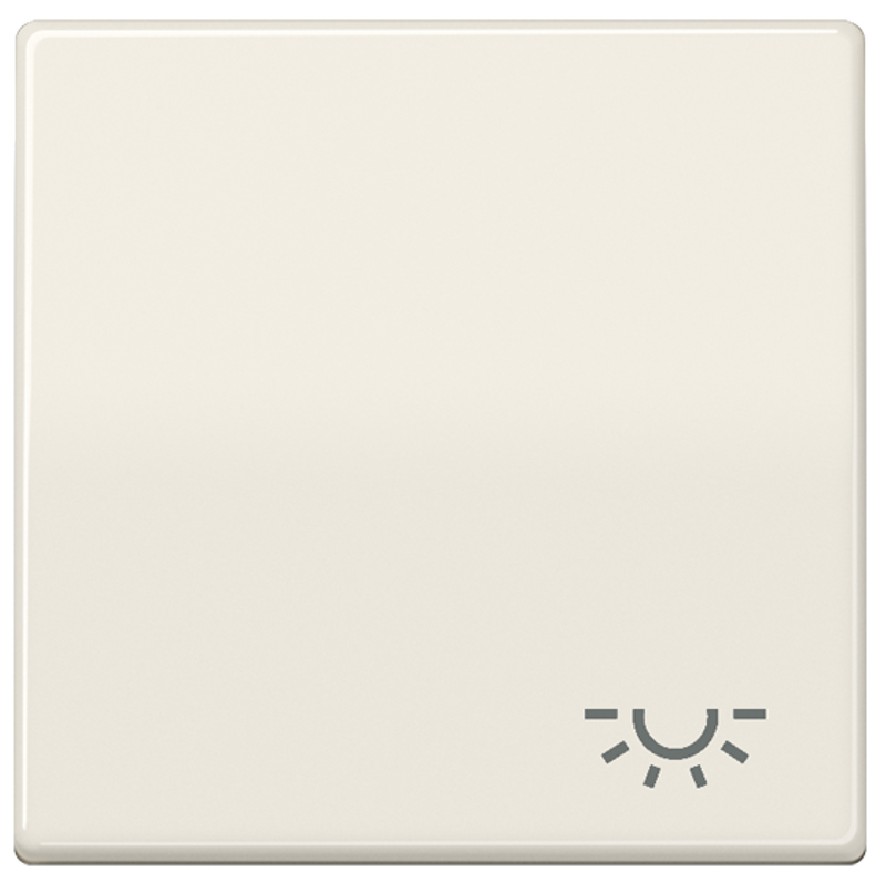 JUNG AS591L Wippe mit Symbol "Licht" Cremeweiß JUNG AS591L Wippe mit Symbol "Licht" Cremeweiß