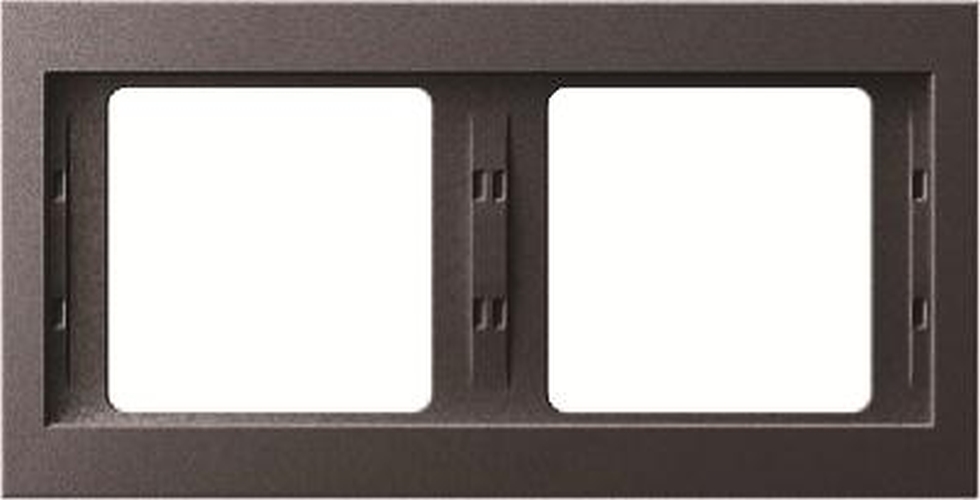 Berker 13637006 K.1 Rahmen 2-fach waagerecht Anthrazit Matt Berker 13637006 K.1 Rahmen 2-fach waagerecht Anthrazit Matt