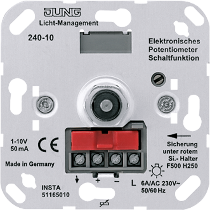 JUNG 240-10 Elektronisches Potentiometer-Einsatz