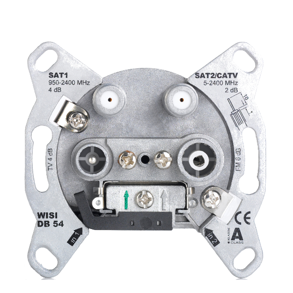 WISI DB54 Twin Sat Antennendose