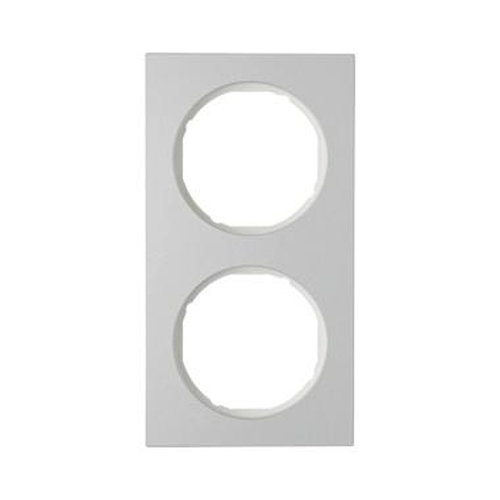 Berker 10122274 Rahmen 2Fach R.3 Alu/Polarweiß Berker 10122274 Rahmen 2Fach R.3 Alu/Polarweiß