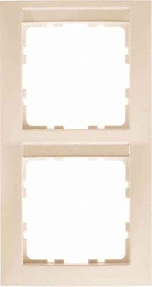 Berker 10128912 Rahmen mit Beschriftungsfeld F2ach Senkrecht S.1 Weiß, Glänzend Berker 10128912 Rahmen mit Beschriftungsfeld F2ach Senkrecht S.1 Weiß, Glänzend