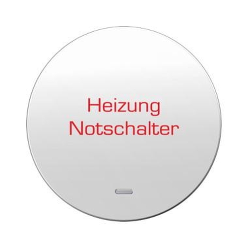 Berker 16212049 Wippe 'Heizung' mit klarer Linse R.1/R.3 Polarweiß, Glänzend Berker 16212049 Wippe 'Heizung' mit klarer Linse R.1/R.3 Polarweiß, Glänzend