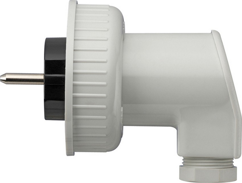 GIRA 002031 Schuko-Stecker für Steckdose mit Bajonettverschluss GIRA 002031 Schuko-Stecker für Steckdose mit Bajonettverschluss