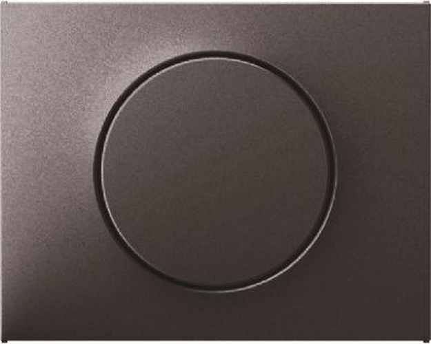 Berker 11357006 Zentralstück mit Regulierknopf für Drehdimmer K.1 Anthrazit, Matt