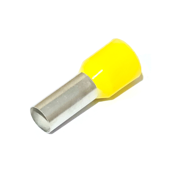 Aderendhülsen isoliert gelb 25,0mm² x 16 mm