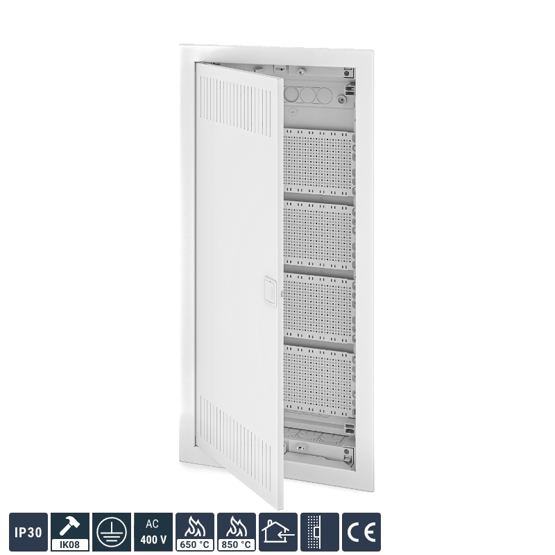 Tehnoplast U48-EP IT Multimedia Verteiler 4-Reihig Unterputz/ Hohlwand
