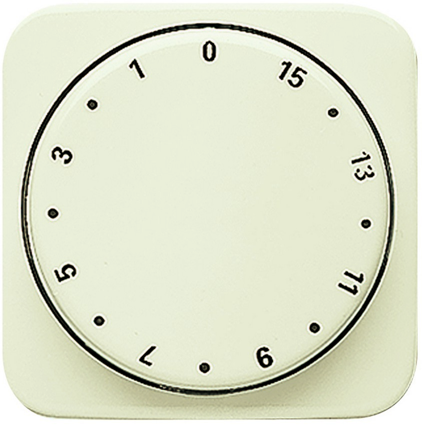 Busch-Jaeger 1770-212-102 Zentralscheibe Schaltuhr Cremeweiß Busch-Jaeger 1770-212-102 Zentralscheibe Schaltuhr Cremeweiß