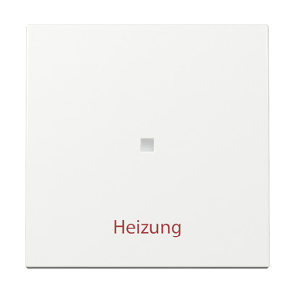 GIRA 367803 Kontroll-Wippe mit Aufdruck "Heizung" Reinweiß-Glänzend GIRA 367803 Kontroll-Wippe mit Aufdruck "Heizung" Reinweiß-Glänzend