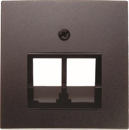 Berker 14091606 Zentralstück für UAE Steckdose 2Fach B.3/B.7 Anthrazit, Matt Berker 14091606 Zentralstück für UAE Steckdose 2Fach B.3/B.7 Anthrazit, Matt