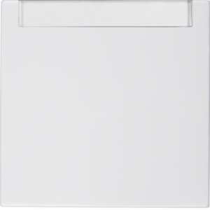 Berker 16268989 Wippe mit Beschriftungsfeld S.1 Polarweiß, Glänzend Berker 16268989 Wippe mit Beschriftungsfeld S.1 Polarweiß, Glänzend