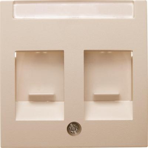 Berker 11818982 Zentralstück mit Staubschutzschiebern und Beschriftungsfeld S.1 Weiß, Glänzend Berker 11818982 Zentralstück mit Staubschutzschiebern und Beschriftungsfeld S.1 Weiß, Glänzend