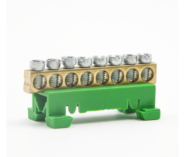 Verteilerklemme PE-K8 Schutzleiterklemme 8-Polig PE-Grün Verteilerklemme PE-K8 Schutzleiterklemme 8-Polig PE-Grün