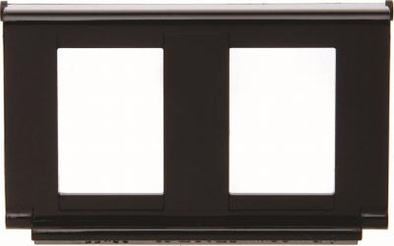 Berker 111218 Montageplatte für 2 x Modular Jack Zubehör Schwarz Berker 111218 Montageplatte für 2 x Modular Jack Zubehör Schwarz