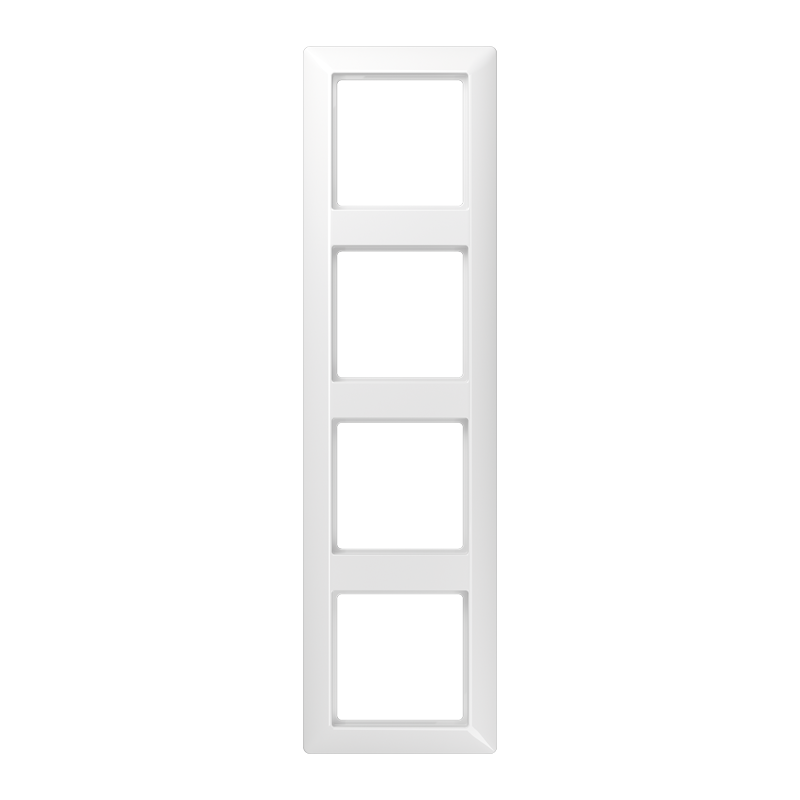 JUNG AS584WW Rahmen 4-Fach Alpinweiß