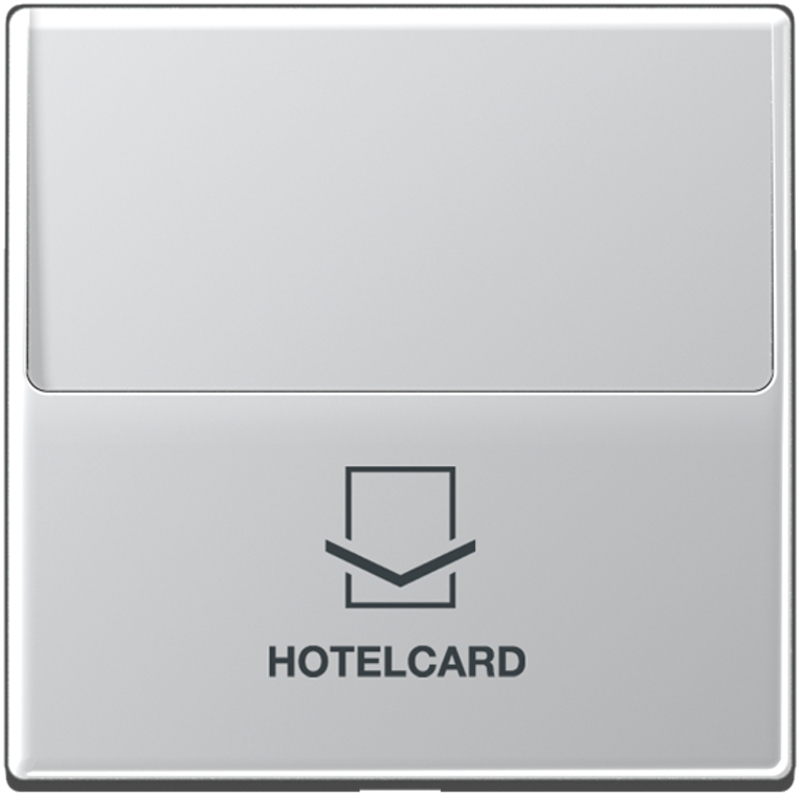 JUNG A590CARDAL Hotelcard-Schalter Aluminium