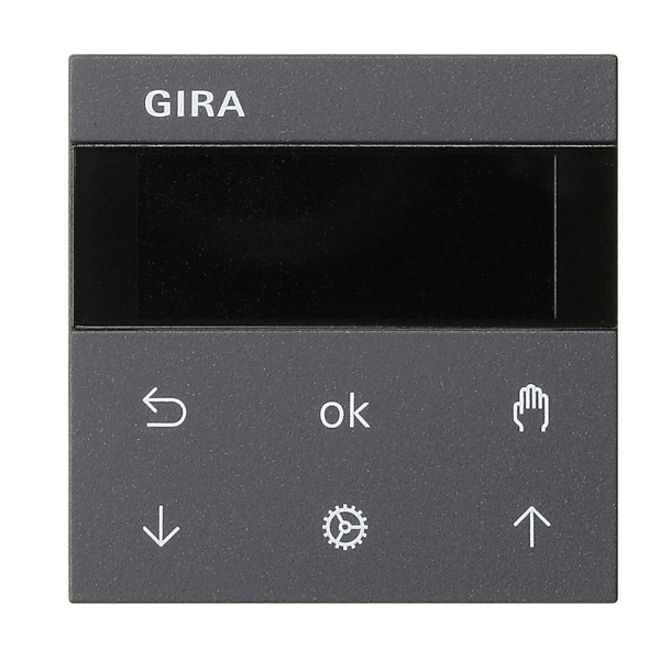 Gira 536628 Jalousie- und Schaltuhr Display System 3000 Anthrazit Gira 536628 Jalousie- und Schaltuhr Display System 3000 Anthrazit