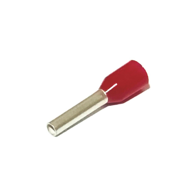 Aderendhülsen isoliert rot 1,0mm² x 8 mm