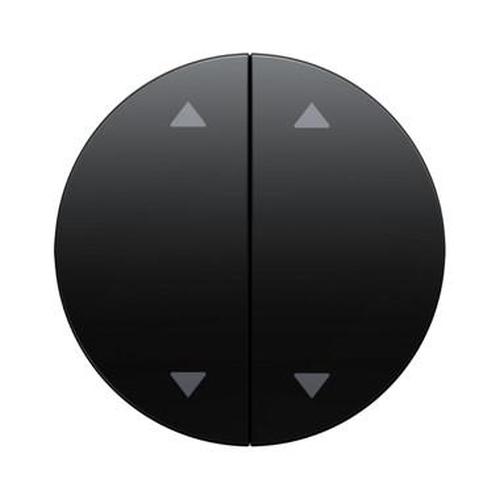 Berker 16442045 Wippen mit Aufdruck Symbol Pfeile R.1/R.3 Schwarz, Glänzend Berker 16442045 Wippen mit Aufdruck Symbol Pfeile R.1/R.3 Schwarz, Glänzend