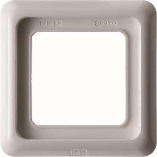 Berker 132809 Rahmen 1Fach mit Dichtung wg Up IP44 Polarweiß, Glänzend Berker 132809 Rahmen 1Fach mit Dichtung wg Up IP44 Polarweiß, Glänzend
