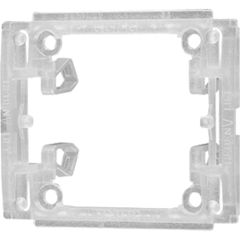 JUNG SL90HP Halteplatte für volle Wippe Transparent