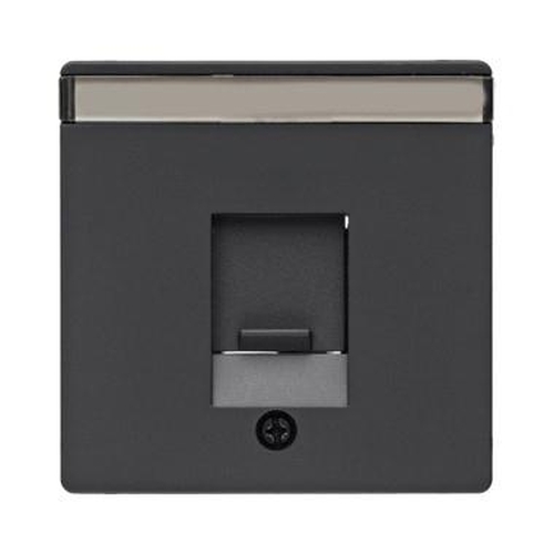 Berker11706086  Zentralstück mit Staubschutzschieber und Beschriftungsfeld Q.x Anthrazit, Samt Berker11706086  Zentralstück mit Staubschutzschieber und Beschriftungsfeld Q.x Anthrazit, Samt