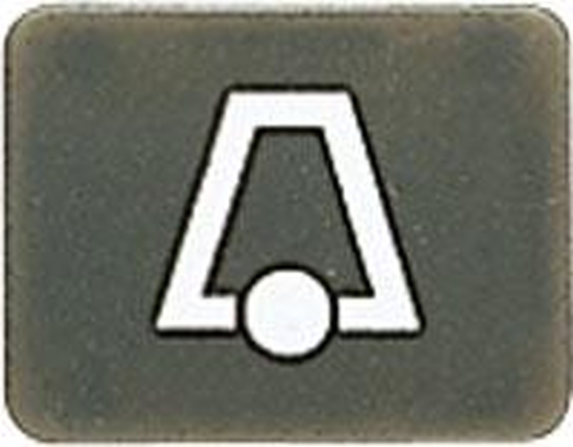 JUNG 33ANK Symbol Klingel Anthrazit