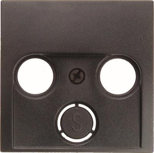 Berker 12031606 Zentralstück für Antennen-Steckdose 2- und 3Loch B.3/B.7 Anthrazit, Matt Berker 12031606 Zentralstück für Antennen-Steckdose 2- und 3Loch B.3/B.7 Anthrazit, Matt