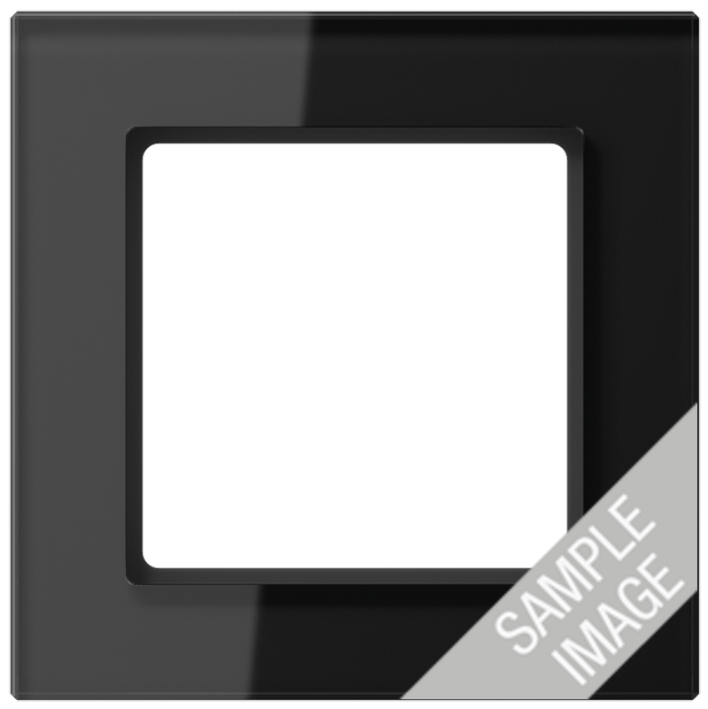 JUNG AC585GLSW Glasrahmen 5-Fach Schwarz JUNG AC585GLSW Glasrahmen 5-Fach Schwarz