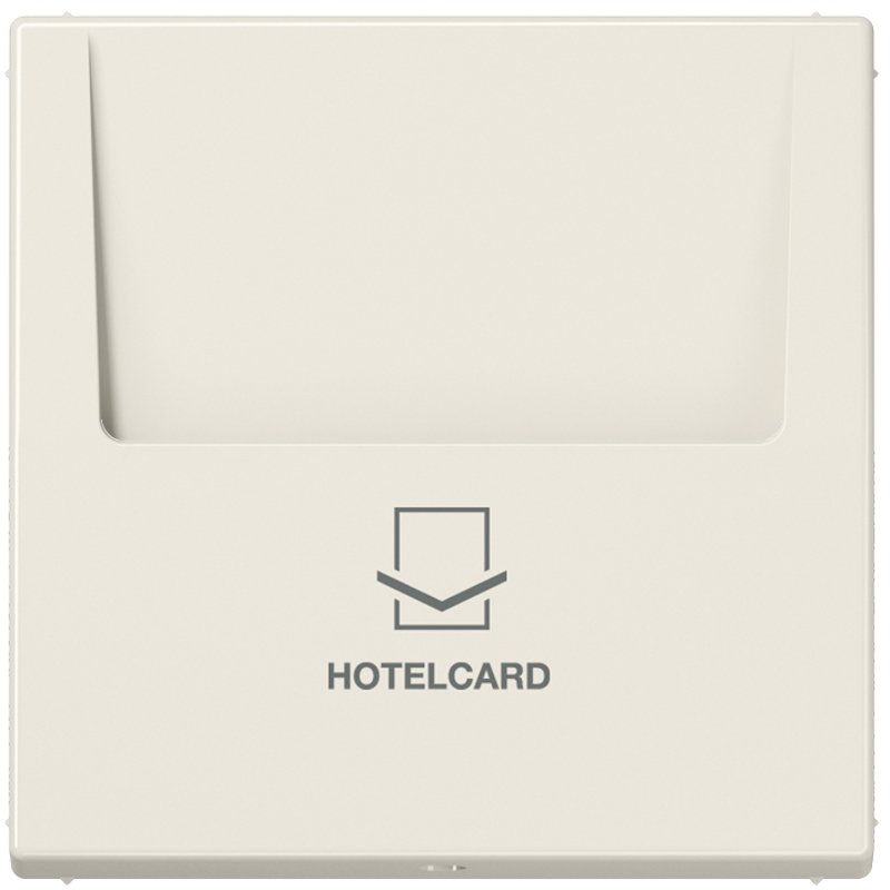 JUNG LS590CARD Hotelcard-Schalter Creme-Weiß