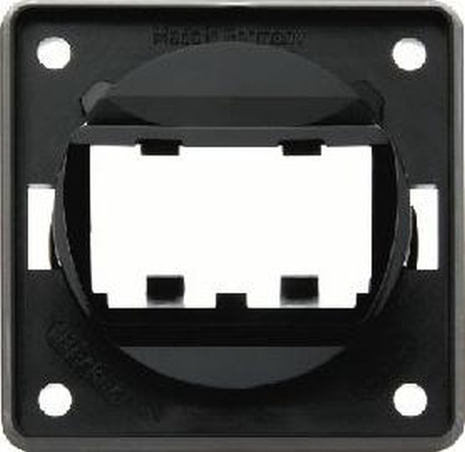 Berker 9455905 Tragplatte 2fach für MINI-COM Module, Integro Modul-Einsätze, Schwarz Gl. Berker 9455905 Tragplatte 2fach für MINI-COM Module, Integro Modul-Einsätze, Schwarz Gl.