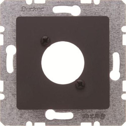 Berker 14121606 Zentralplatte für XLR-Rundsteckverbinder D-Serie Anthrazit Matt/Samt Berker 14121606 Zentralplatte für XLR-Rundsteckverbinder D-Serie Anthrazit Matt/Samt