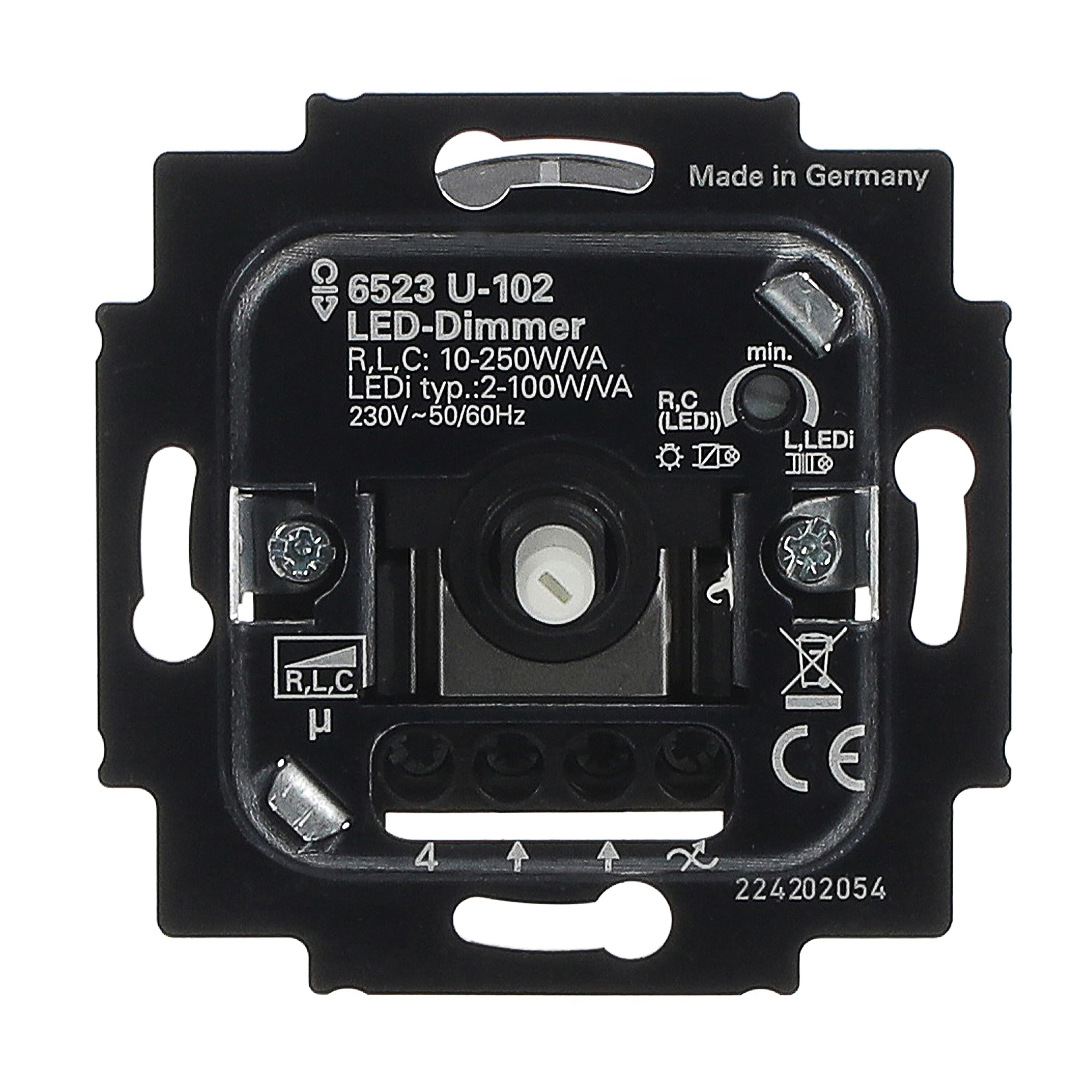 Busch Jäger 6523 U-102 LED Dimmer Einsatz