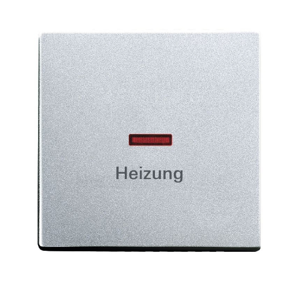 Busch-Jaeger 1789H-83 Wippe mit Aufdruck "Heizung" Alusilber Busch-Jaeger 1789H-83 Wippe mit Aufdruck "Heizung" Alusilber