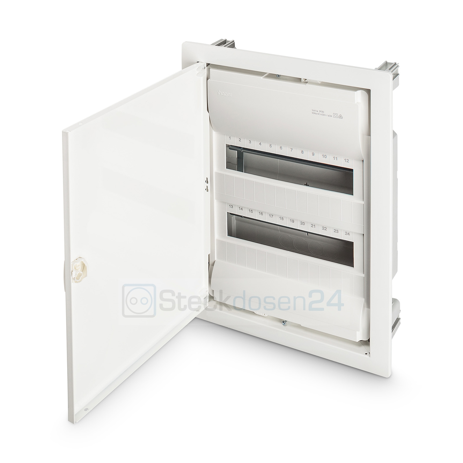 Hager VH24NC Volta Hohlwandverteiler 2-Reihig 24PLE Hager VH24NC Volta Hohlwandverteiler 2-Reihig 24PLE