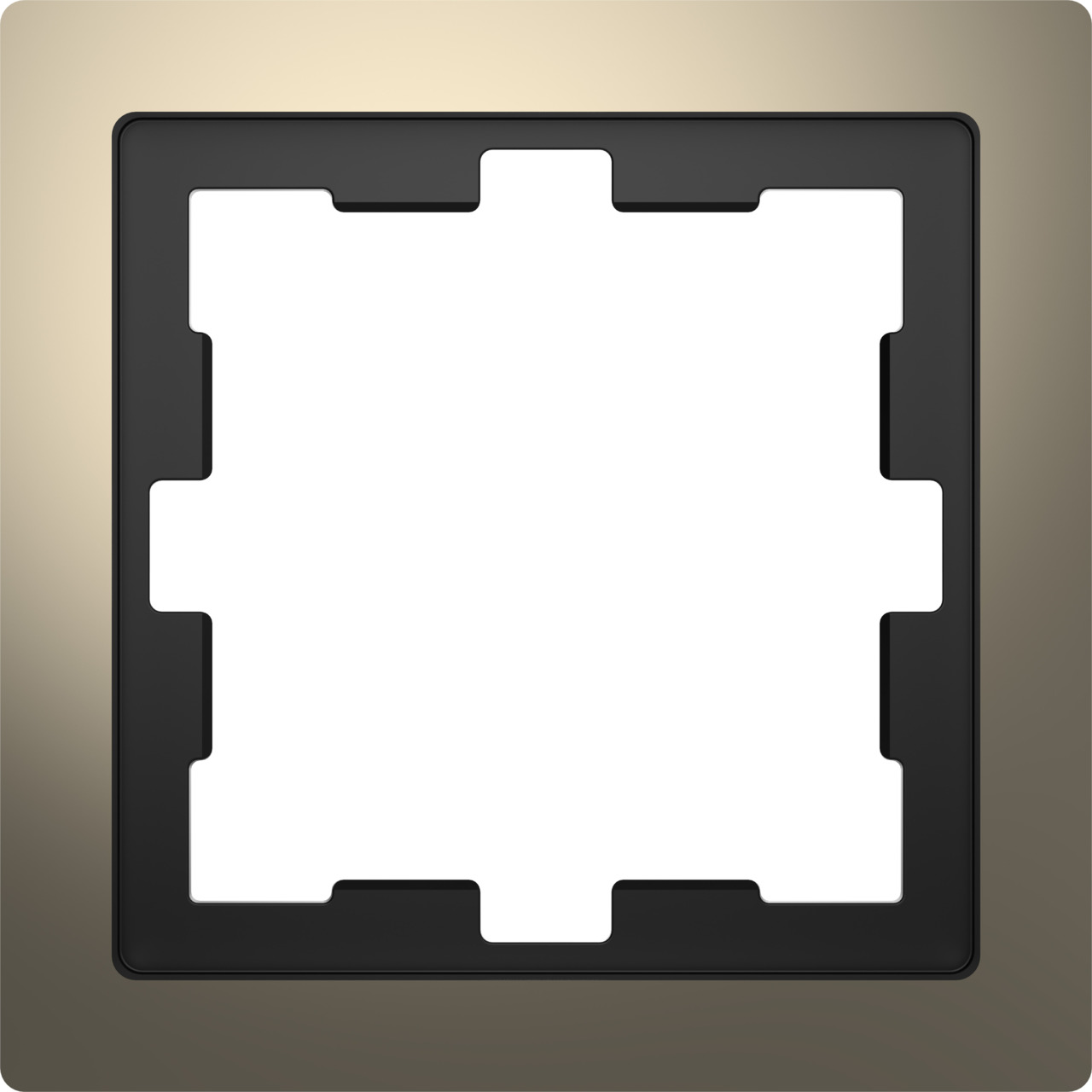 Merten MEG4010-6550 Rahmen 1-Fach  D-Life Metall Nickelmetallic Merten MEG4010-6550 Rahmen 1-Fach  D-Life Metall Nickelmetallic